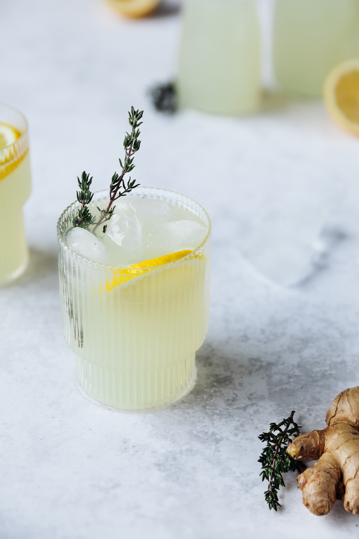 Ingwer Zitronen Sirup